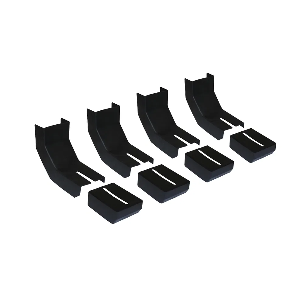 RB-BKC4 – RAPTOR Running Board Bracket Cover, For Raptor Slide Track Running Boards Black Rubber Set of 4